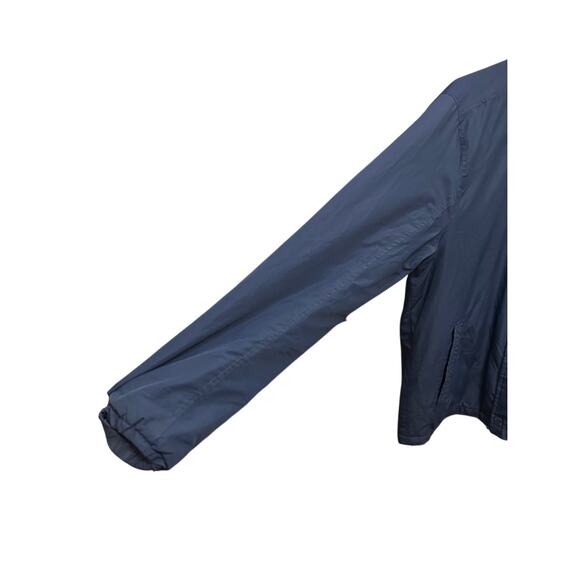 Hollister Jacket Men Padded Snap Buttons Polo Shirt Size Medium‎ Blue - Picture 10 of 10